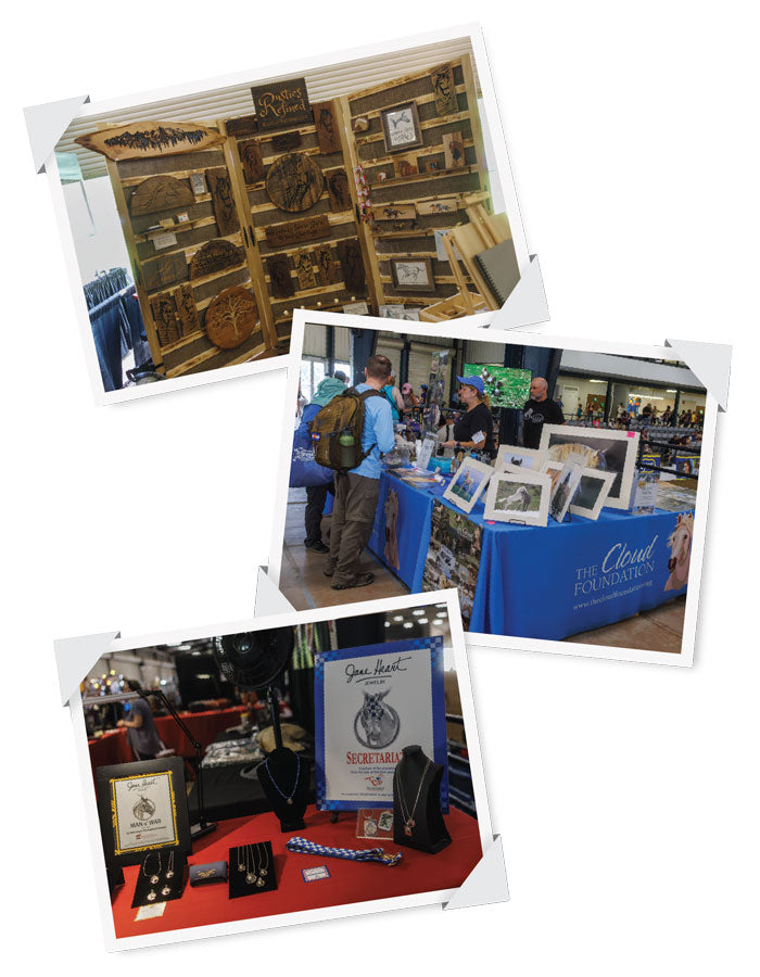 Photographs of Various Vendors Selling at BreyerFest