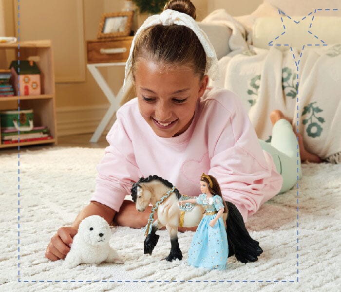 Arctic Princess Adventure | 2026 Holiday Play Set Model Breyer 