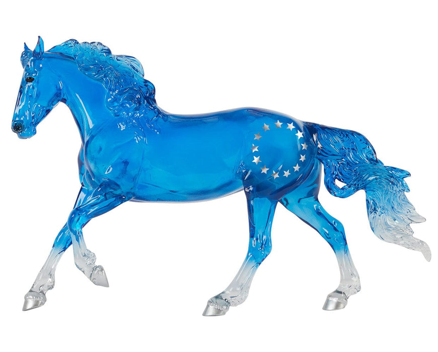 Betsy - Blue Clearware - facing left