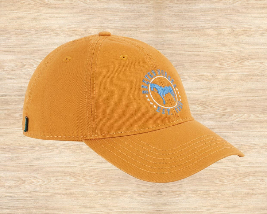 Breyer 1950 Western Horse Baseball Cap on wooden background