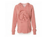 Breyer Dusty Rose Hoodie on a white background