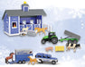Breyer Farms Bundle featuring a barn, vehicles, and more