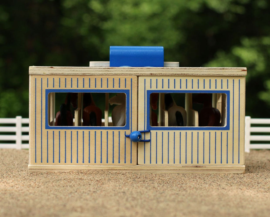 Breyer Farms™ Stablemates Wood Carry Stable