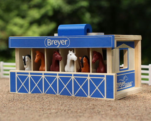 Breyer Farms™ Stablemates Wood Carry Stable