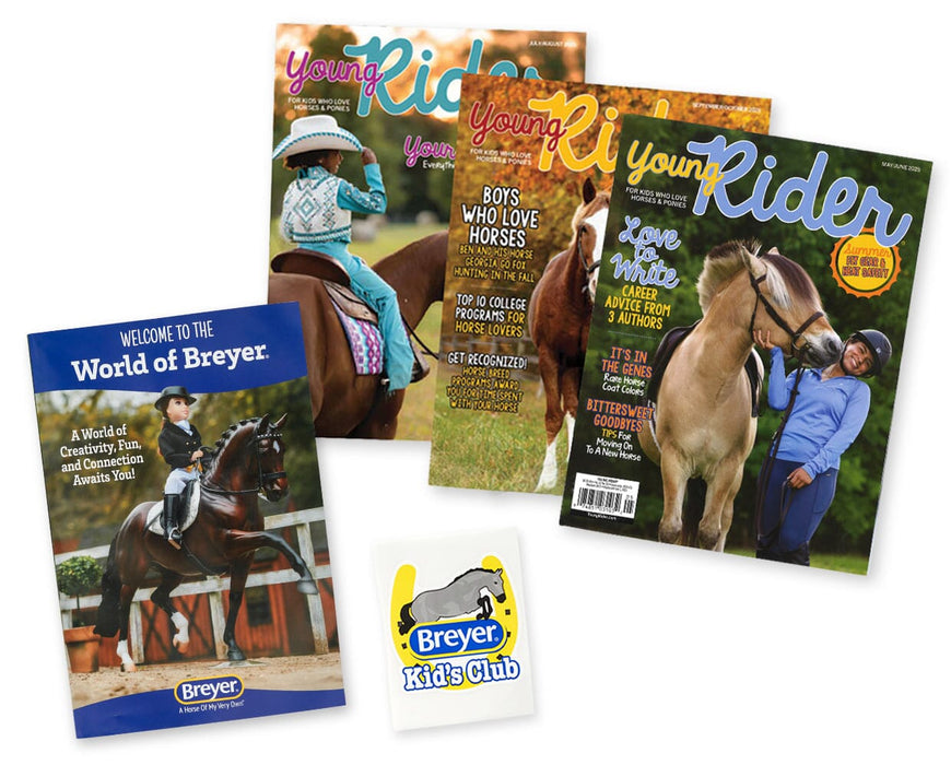 Breyer Kid’s Deluxe Gift Set | Young Rider magazines.