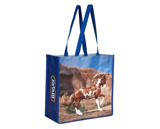 Breyer Shopping Tote - blue bag with model horse on the front