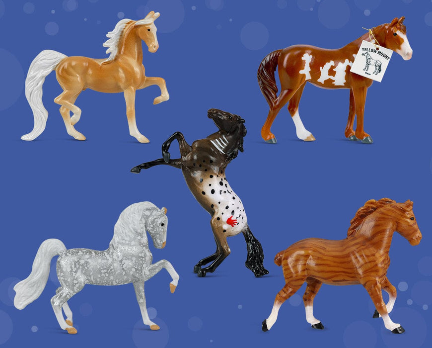 Breyer's 75th Anniversary Edition Advent Calendar models
