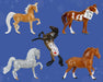 Breyer's 75th Anniversary Edition Advent Calendar models
