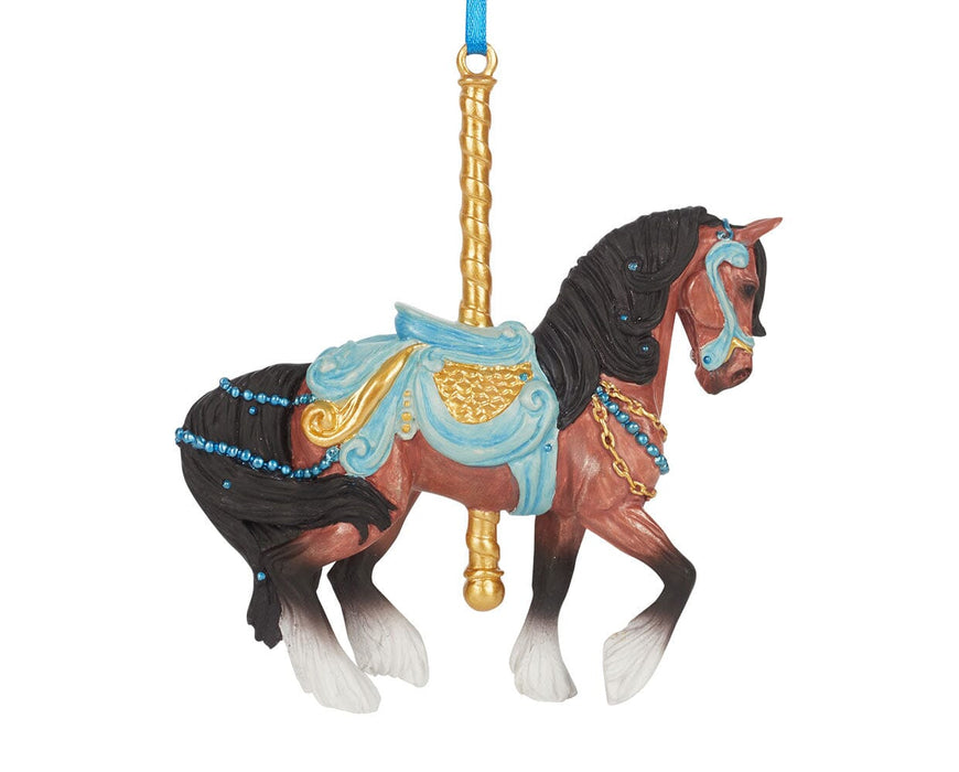 Calliope | 2026 Carousel Ornament - facing right on a white background