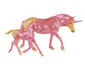 Candy Delights | Unicorn Horse & Foal shown together on a white background