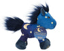Celeste is a star-studded plush toy with a deep navy coat
