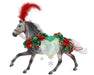 Christmas in Bloom | 2025 Holiday Horse on a white background