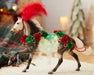 Christmas in Bloom | 2025 Holiday Horse on a holiday background