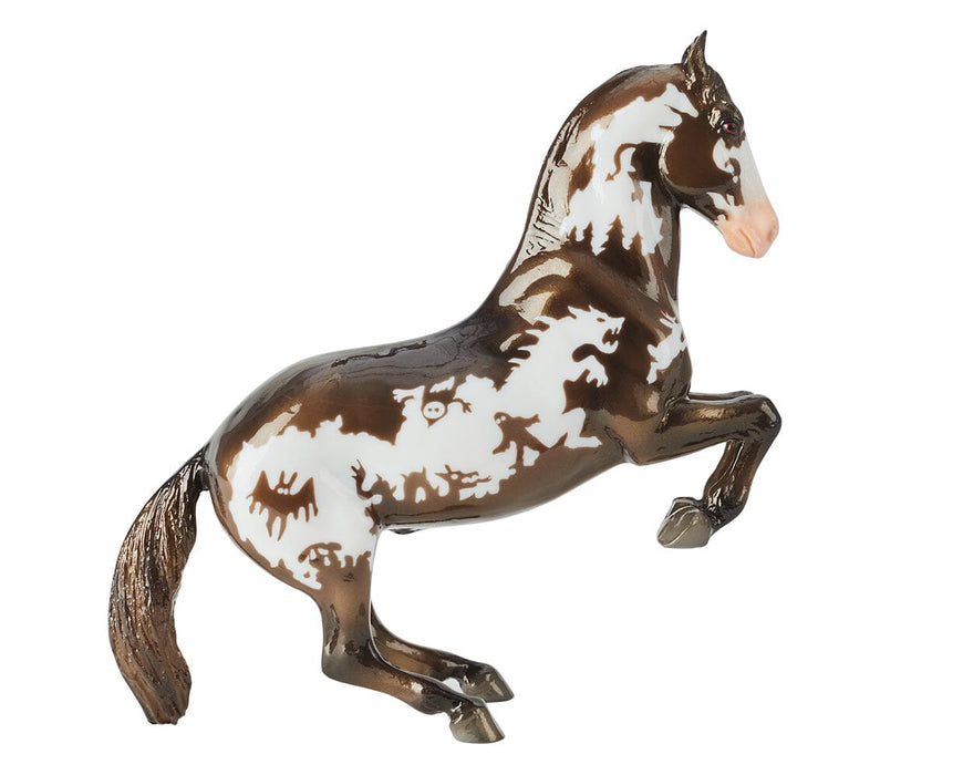 Cryptid | Freedom Series Halloween Horse on a white background facing right