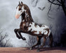 Cryptid | Freedom Series Halloween Horse on a forest with in trees and the moon in the background