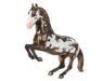 Cryptid | Freedom Series Halloween Horse on a white background facing left
