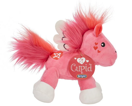 Cupid | Valentine’s Day Plush facing right on a white background with it's tag