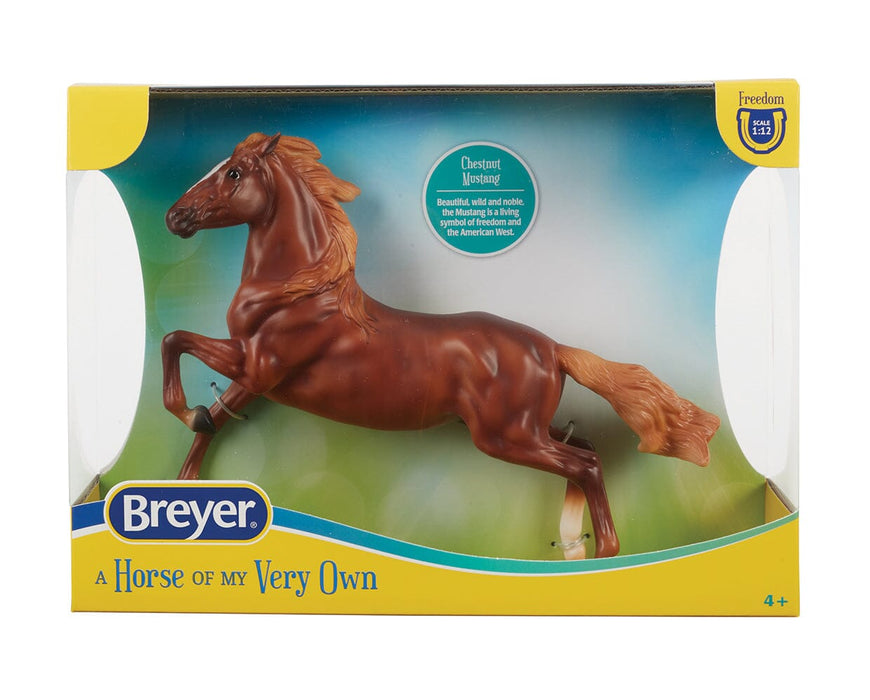 Flaxen Chestnut Mustang in packaging