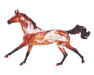Fuego | Halloween Horse - facing left on a white background