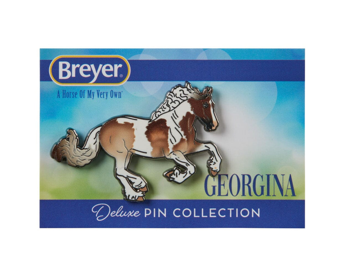 Georgina | Deluxe Enamel Pin — BreyerHorses.com