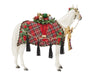 Holiday Homecoming | 2026 Holiday Horse - facing right on a white background