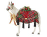 Holiday Homecoming | 2026 Holiday Horse - facing left on a white background