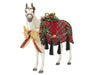 Holiday Homecoming | 2026 Holiday Horse - facing left on a white background