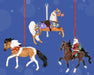 Holiday Ornaments Value Bundle - featuring Showman Santa, Shetland Pony and Victory Carousel ornaments