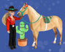 Holiday Trail Ride | 2025 Holiday Play Set on a Blue background