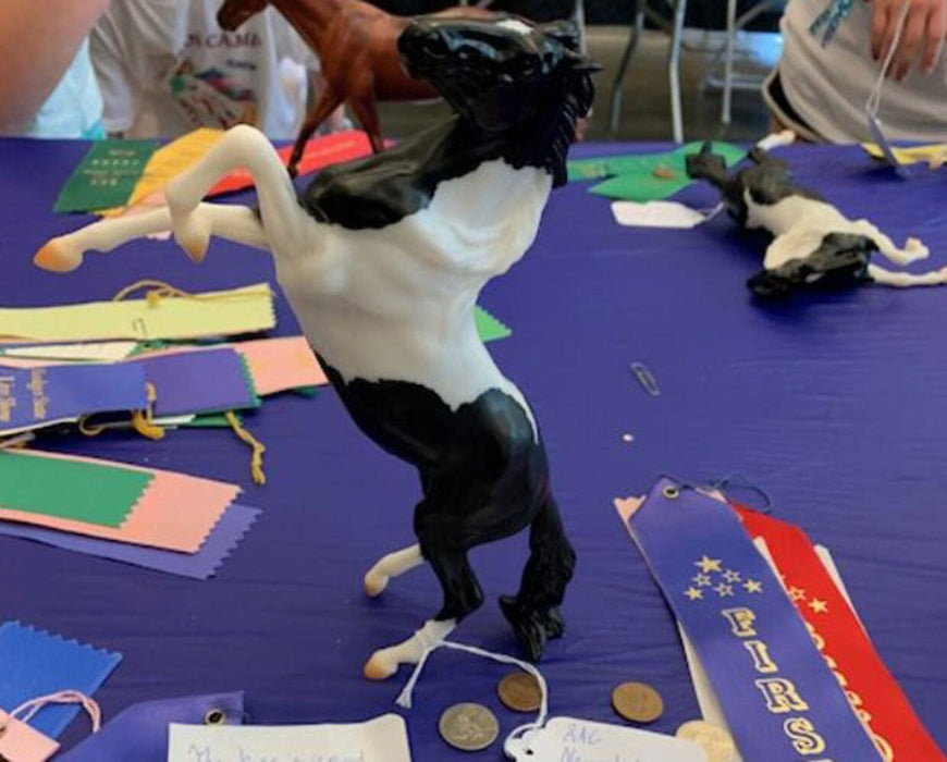 Intro to Collecting and Showing Workshop featuring a winning model at BreyerFest