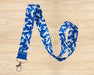 Lanyard | Blue with White Horses Gifts Breyer 