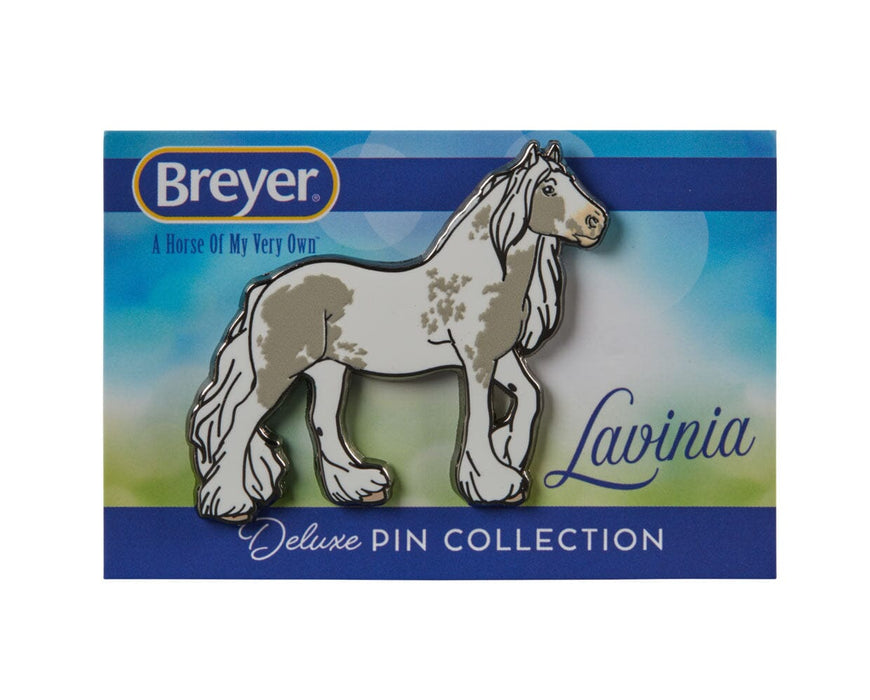 Lavinia  | Deluxe Enamel Pin on backer board