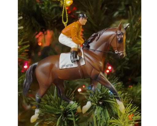 Lexington | Racehorse Ornament hanging on a tree