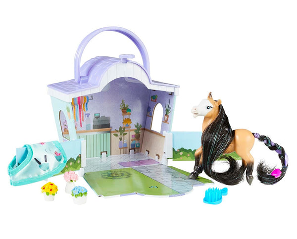 Li'l Beauties Flower Shop Horse Playset — BreyerHorses.com