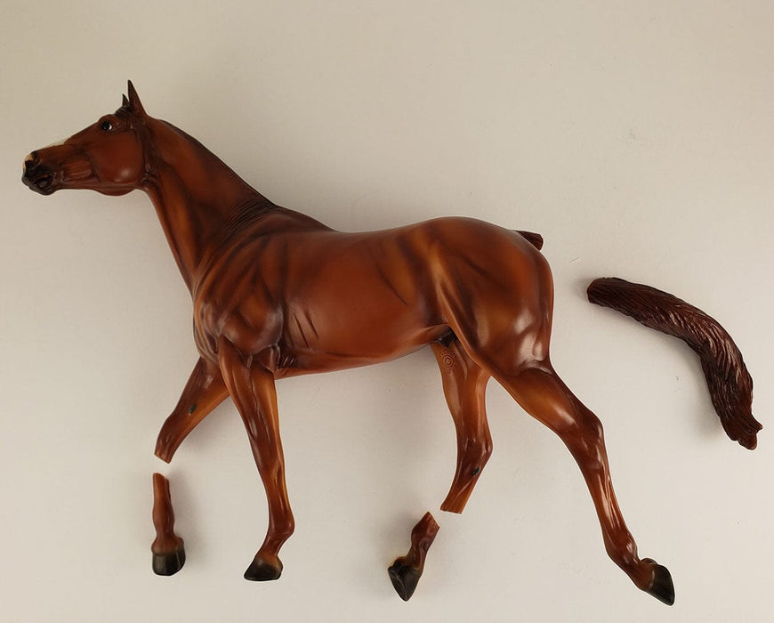 Making the Cut Workshop - a model cut into pieces