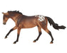 Mr. Shining Gun Breyer Model on a white background facing left
