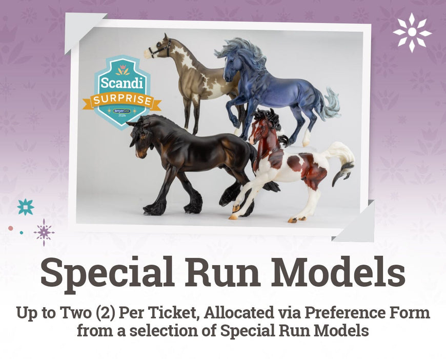 BreyerFest Special Run models for Online Traditional Ticket 2026