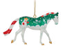 Paint Your Own Horse | 2026 Ornament Craft Kit - a finished painted model on a white background