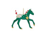 Paint Your Own Horse | 2026 Ornament Craft Kit - a finished painted model on a white background