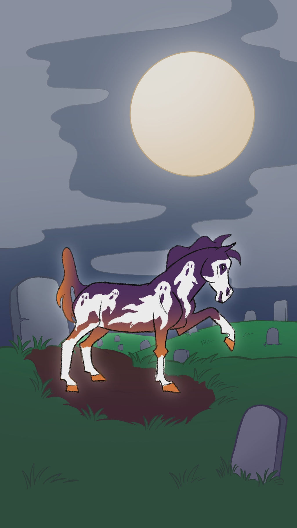 Video of three Spooky Surprise - Series 8 horses