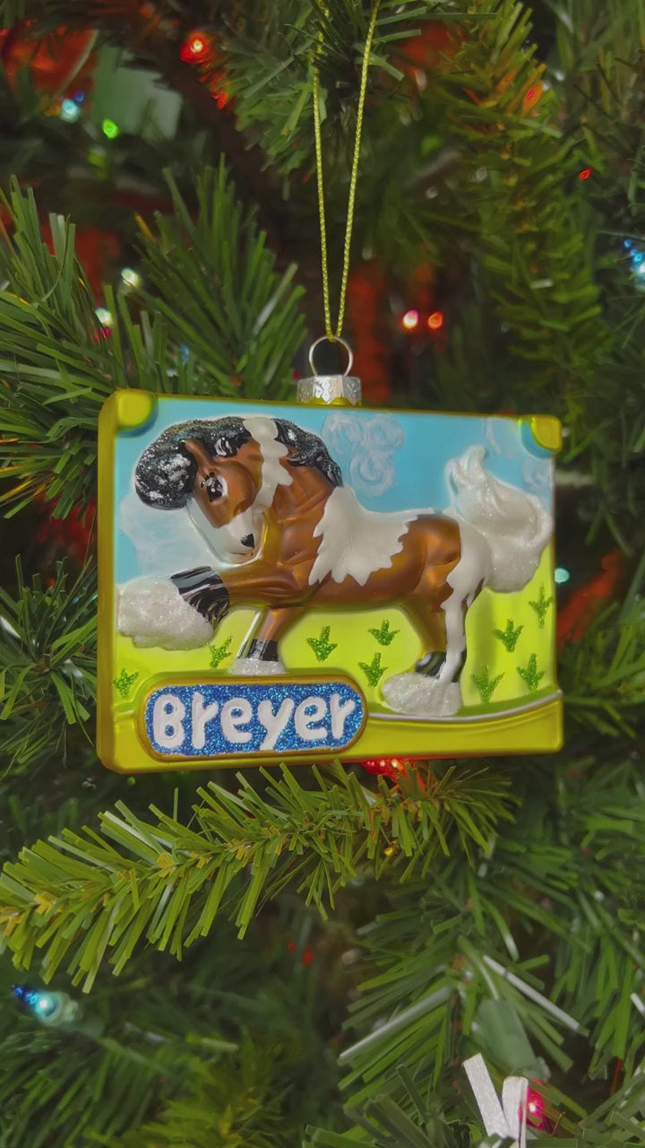 2025 Breyer holiday ornaments video