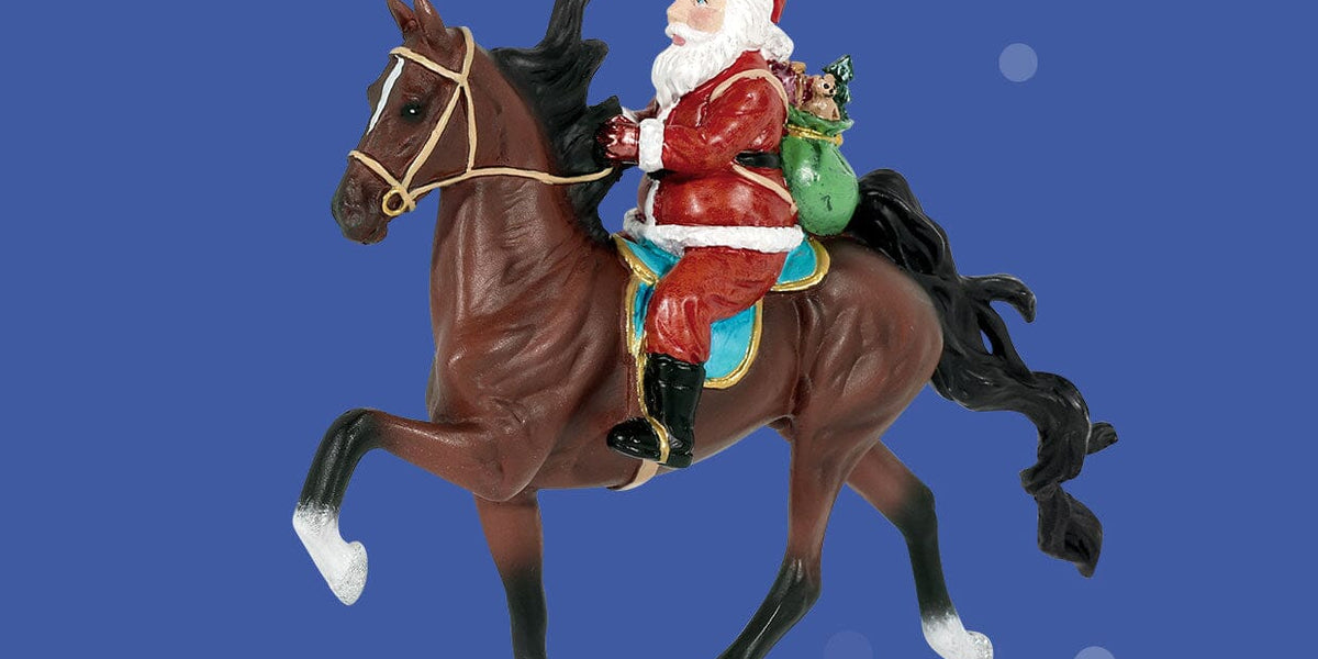 Showman Santa | 2025 Santa Ornament — BreyerHorses.com