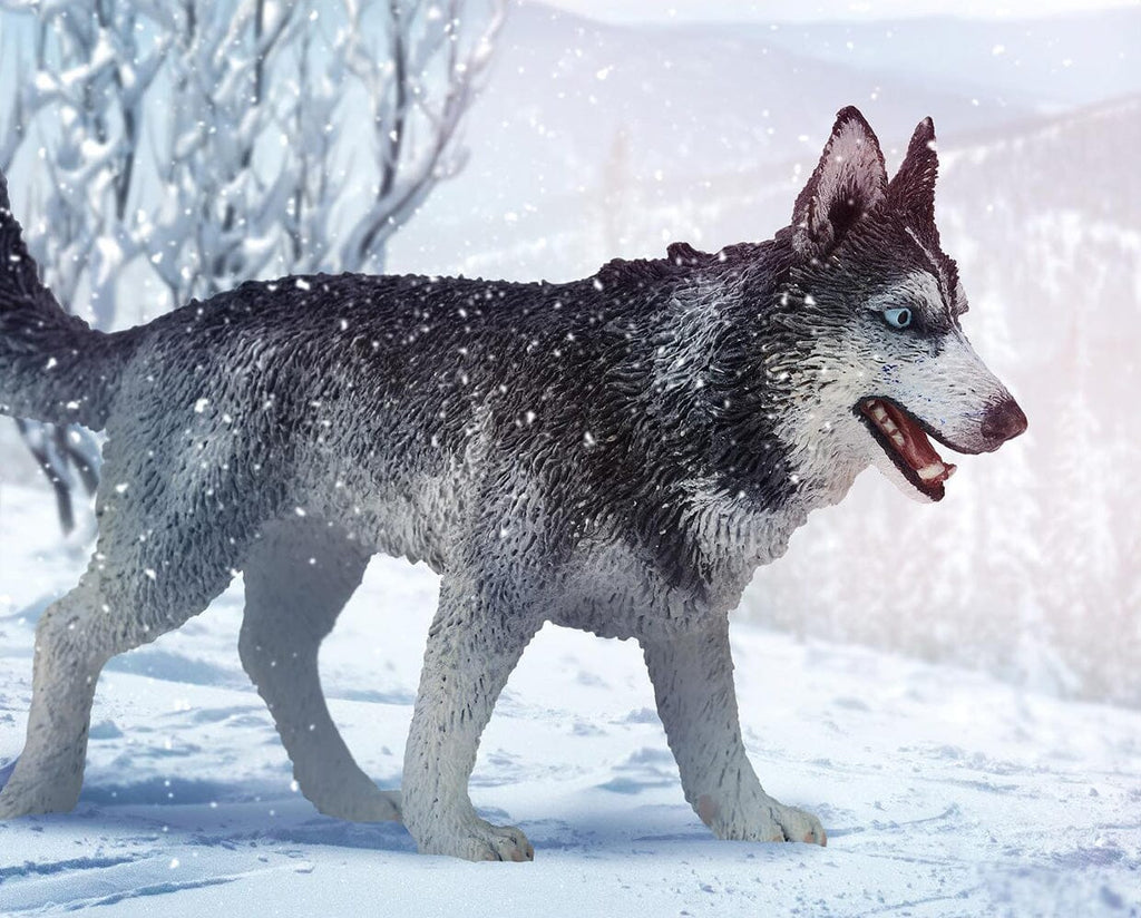 【2台セット】ミニカー HUSKY ハスキー ジャガー サンビームアルパイン siberian-husky-model-breyer-