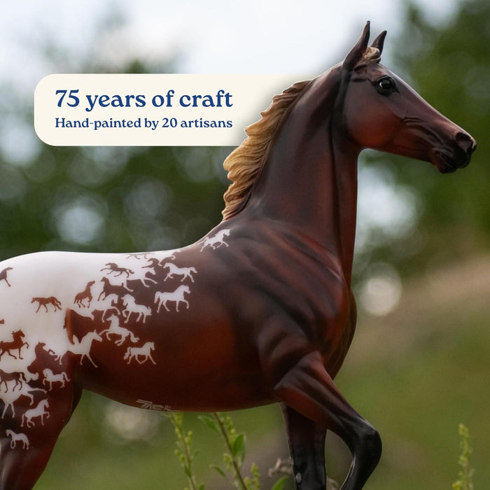 75 Years of Craft hand painted by 20 artisans with image of Sport Horse