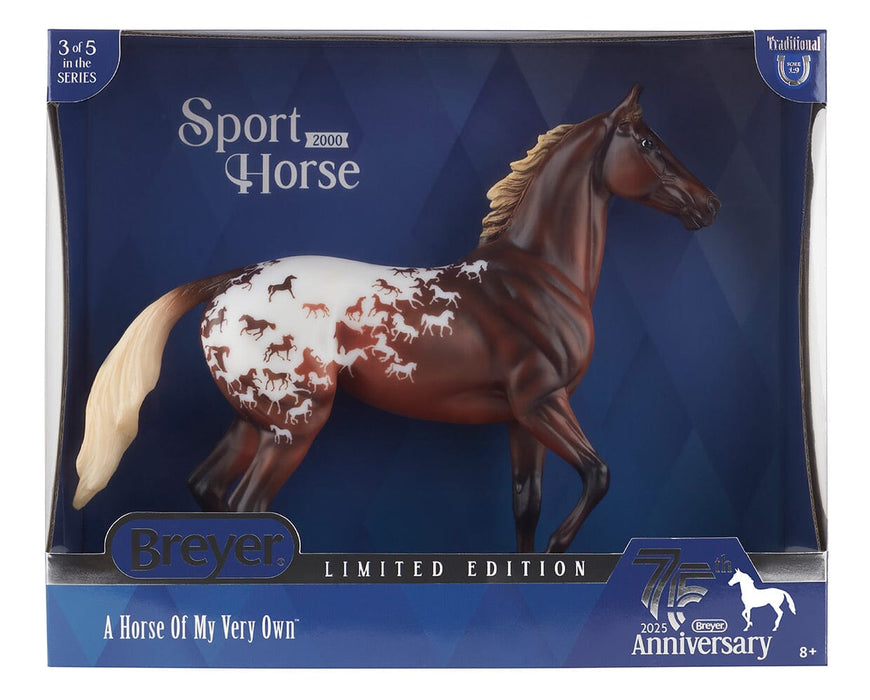 Sport Horse | Breyer 75th Anniversary in packaging