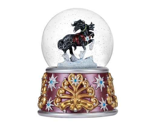 Star of Winter | 2026 Musical Snow Globe on a white background