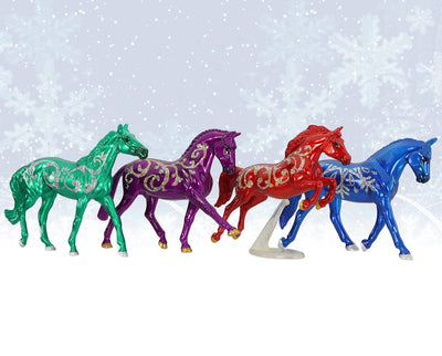 Swirls 'n Snowflakes | Stablemates® Limited Edition Holiday Blind Bags