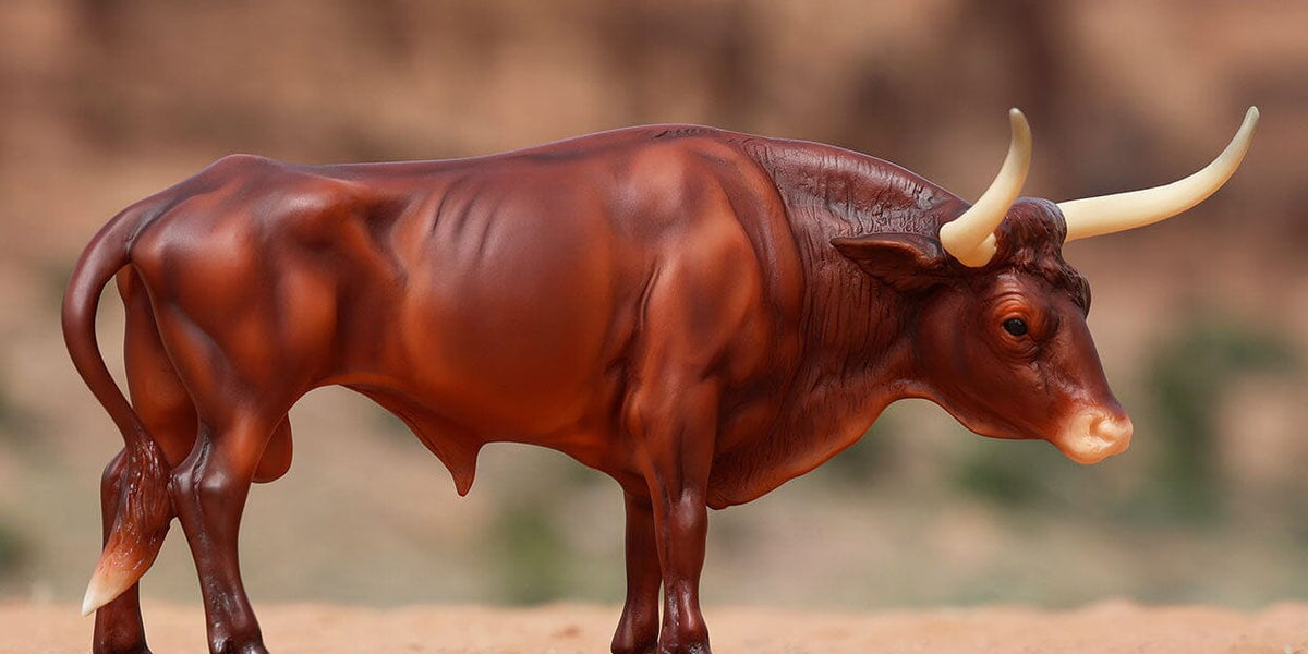 Texas Longhorn Bull | Breyer Animals — BreyerHorses.com