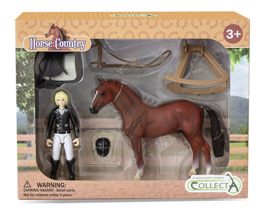 Tournament Rider and Horse Set in packaging