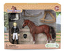 Tournament Rider and Horse Set in packaging